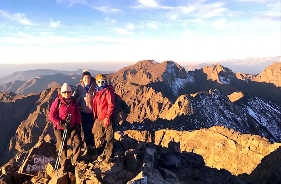 2 Days Mount Toubkal ascent trek via Ait Mizane Valley - Summit day starts around 5:30am: the 4167m push