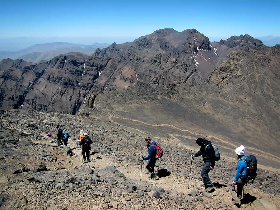 2 Days Mount Toubkal ascent trek via Ait Mizane Valley - How the included guides and small group pacing help