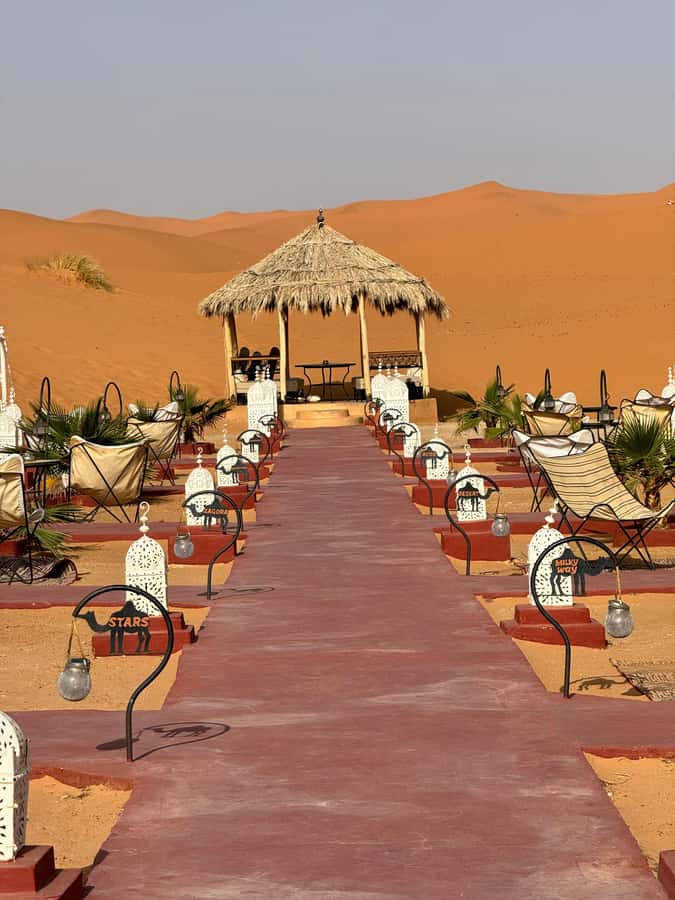 3-Day luxury Adventure: Marrakech to Merzouga incl.Quad/show - Day 2: Todra Gorge to Merzouga, Sunset Camel Across Erg Chebbi