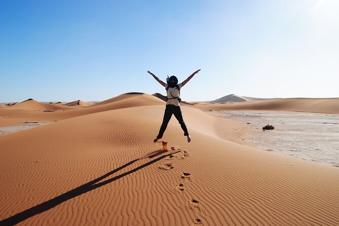 3-Day Luxury/Budget Desert Tour to Marrakech via Merouga from Fez - Day 1: Azrou cedars, Ifrane vibes, then Merzouga at Erg Chebbi