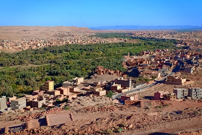 3 Days 2Nights Desert Trip to Fez from Marrakech - Day 1: High Atlas climbing, Ait Benhaddou, Ouarzazate studios, and Dades Gorge sunset