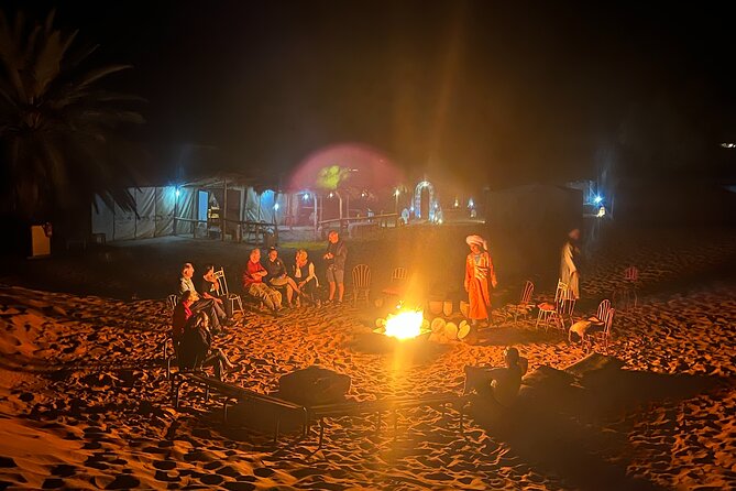 3 Days merzouga desert luxury camp from Fes to Marrakech - The Erg Chebbi moment: camel ride, desert camp night, and stargazing