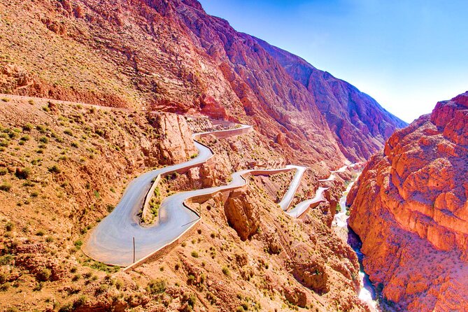 3 Days Merzouga Desert Tour from Marrakech with Luxury Camp - Day 1 Continued: Ouarzazate Hollywood Backdrops, Skoura Palms, Rose Valley, then Dades Gorges