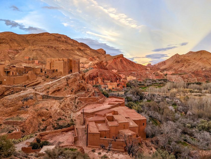 3D Deluxe Experience: Marrakech to Merzouga w/ Quad Option - Day 2 Todra Gorge to Erfoud Fossils, Then Erg Chebbi at Sunset