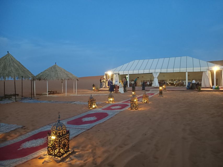 4 days Sahara Desert Tour From Marrakech To Merzouga dunes - Dades Valley and Rose Valley at Kasbah Safari Rose, with pool time