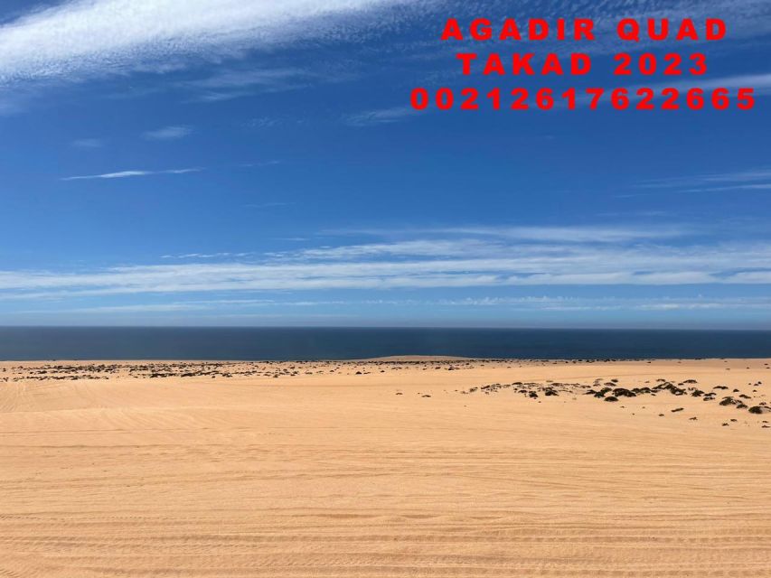 Agadir : 2 h Quad biking excursion with moroccan tea - The two-hour self-drive guided route, sand dunes and rural tracks