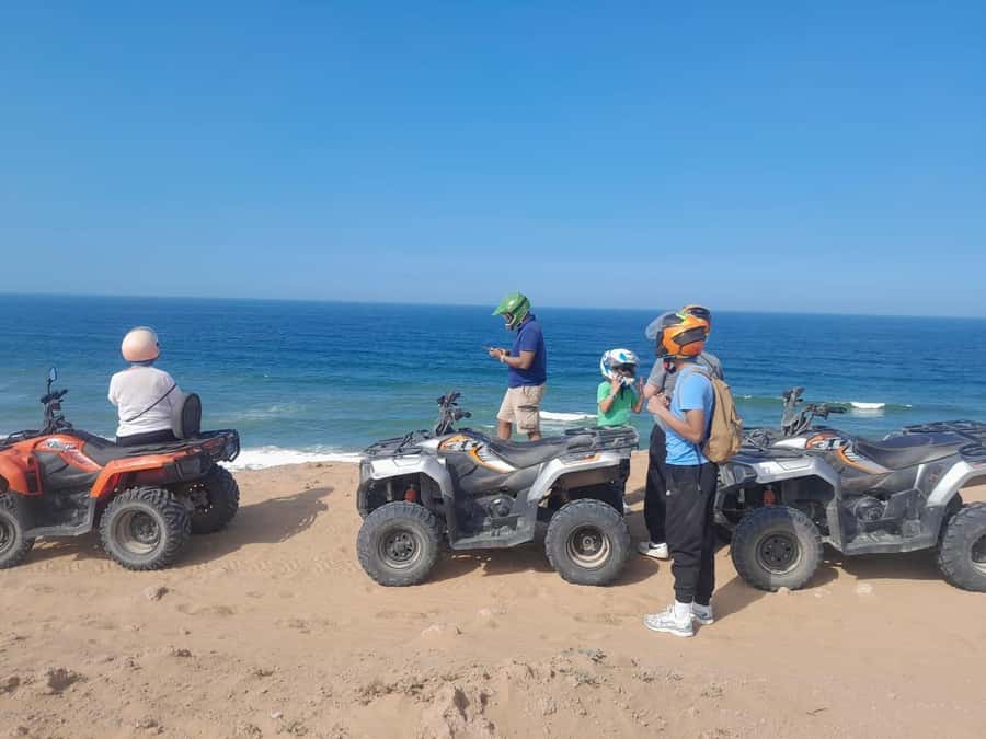 Agadir : 2 h Quad biking excursion with moroccan tea - From hotel pickup to the quad base, in a comfy van
