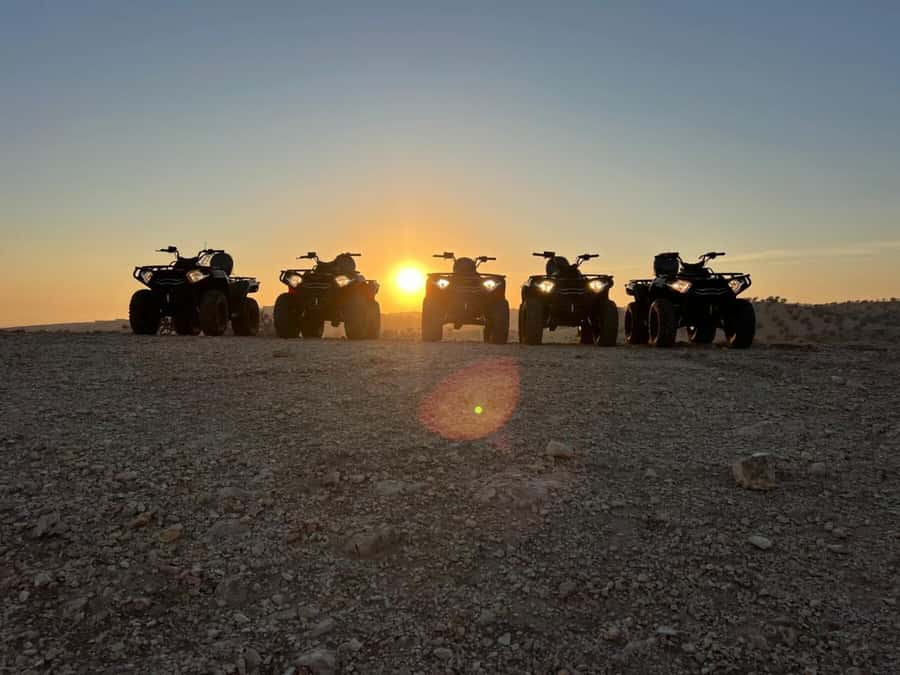 Agadir: Agafay Desert Quad Biking With Goats On The Tree - Mint tea in a Berber tent: the break that resets your energy
