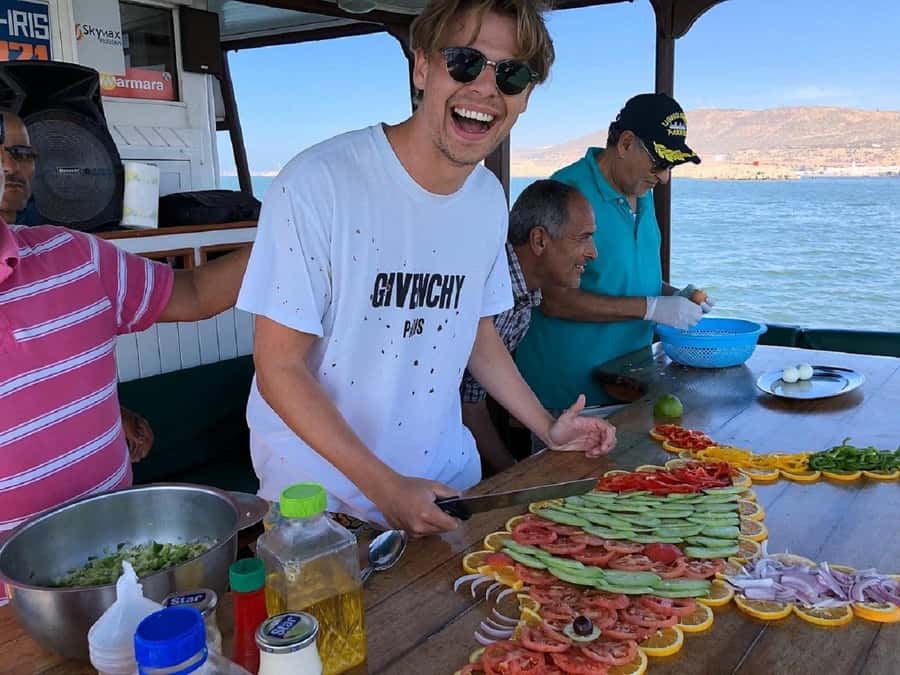 Agadir: Boat Trip with Fishing, Swimming, and BBQ Lunch - Swim Break in Clear Atlantic Water: The Most Refreshing Part