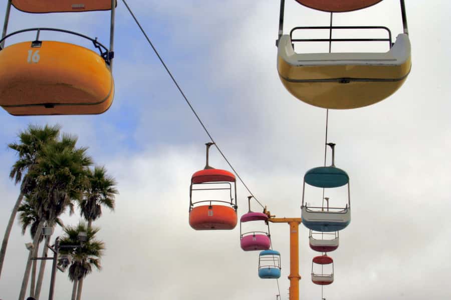 Agadir: Cable Car Sky Network Ticket with Hotel Transport - The Sky Network Route: From Agadir Oufella to the City Station