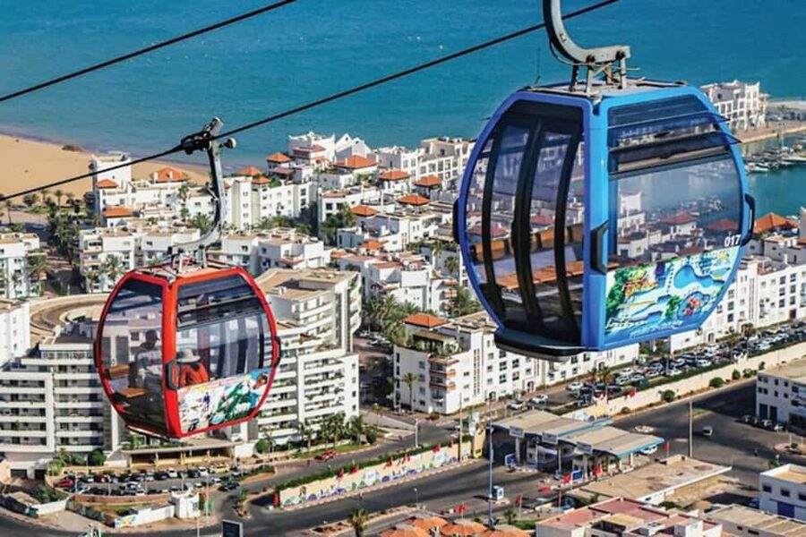 Agadir Cable Car Téléphérique With Hotel Transfrs - Hotel Pickup and the 10-Minute Ride to the Cable Car Station