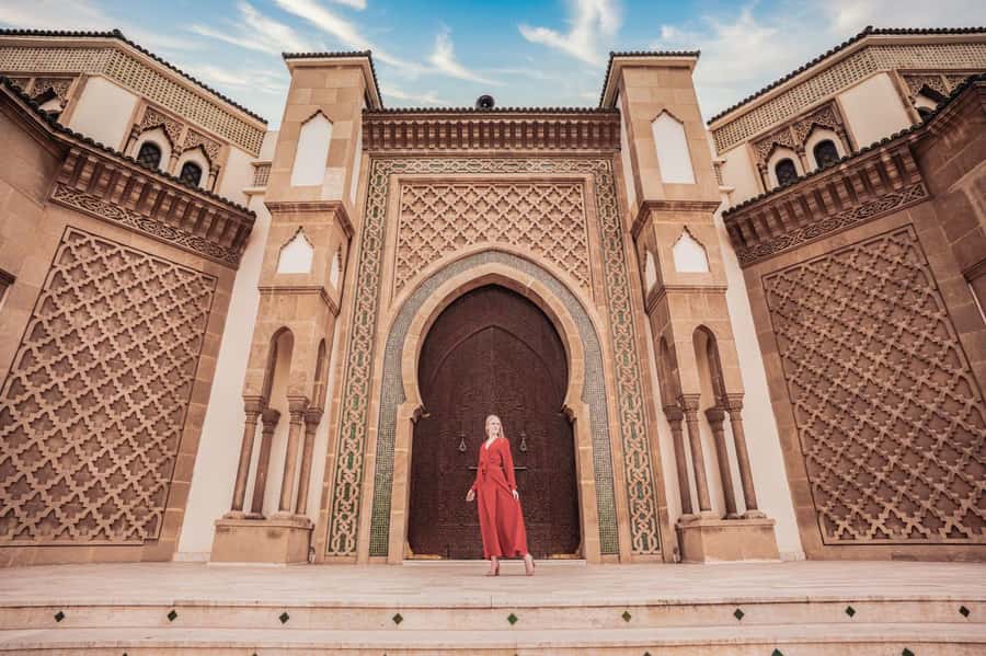 Agadir: City Discovery Tour - The Big Mosque Stop: Moroccan Architecture Without the Inside Visit