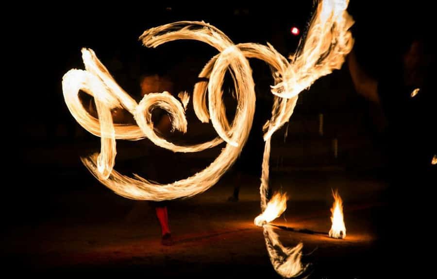 Agadir: Fantasia Berber Night Show and Dinner - The Entertainment Lineup: Gnaoua Acrobatics, Fire, and Dance