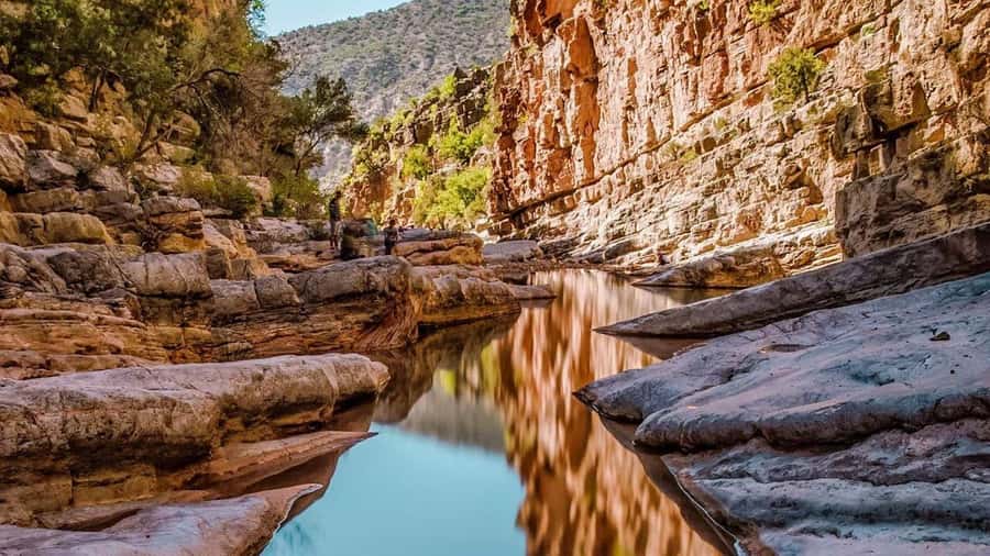Agadir: Guided Excursion to Paradise Valley - The limestone gorges and 180-meter waterfalls you can actually see