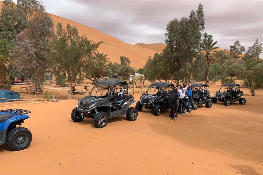 Agadir: Half-Day Desert Dunes Buggy Safari - Getting started in the buggy: helmets, goggles, and a quick how-to