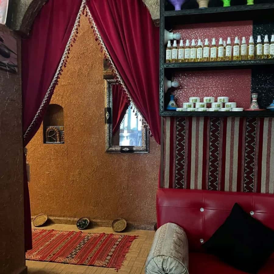 Agadir : Hammam and Massage Experience at Itrane Spa - Inside the Hammam: Steam, Black Soap, Clay Mask, and Scalp Care