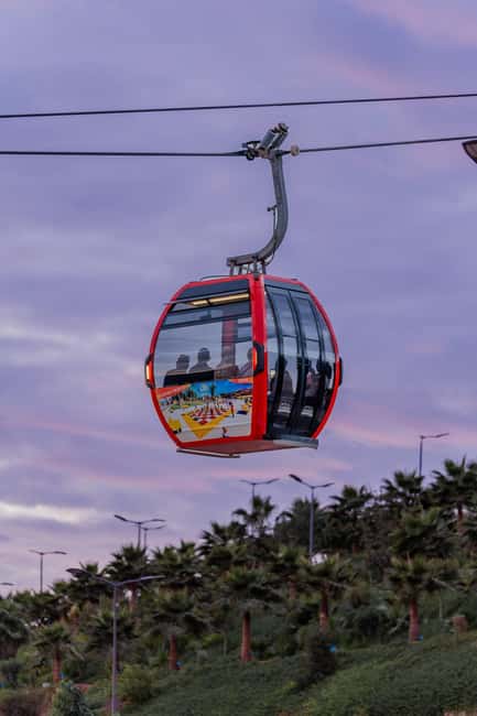 Agadir: Night Cable Car Round-Trip Ticket - Kasbah Oufella After Dark: Illuminated Ruins and a Classic Viewpoint