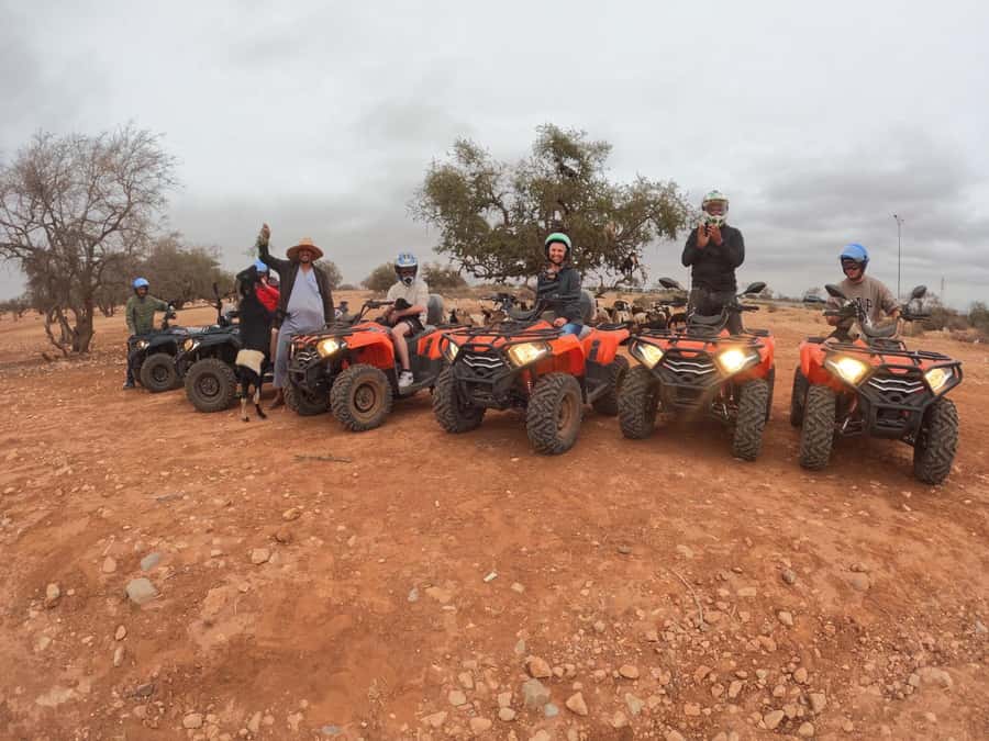 Agadir: Quad Bike Safari Desert With Moroccan Tea - The Camp Arrival: Trial Ride and Getting Oriented