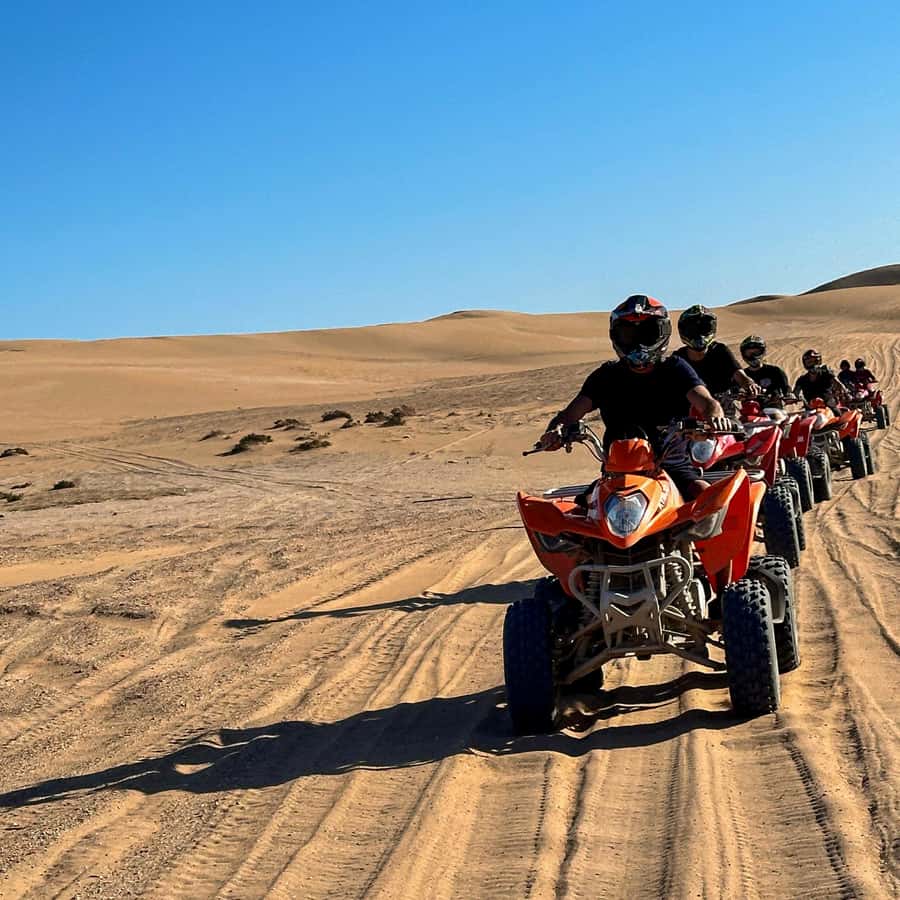 Agadir: Quad Biking Ride Desert Adventure - The 3-Hour Flow: Pickup, Transfer, Tea Break, Ride, Return