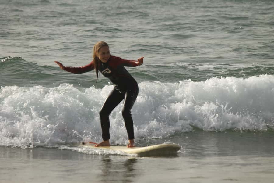 Agadir: Taghazout Beach Surf Lesson with Lunch and Transfer - Agadir pickup and the ride to the surf setup