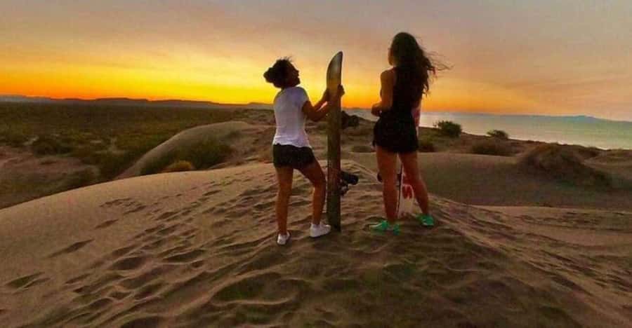 Agadir/Taghazout: Desert Sandboarding & Visit to the Canyon - When the Dunes Hit: Beach Sandboarding, Not the Movie Version