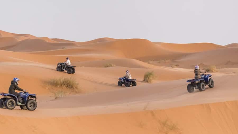 Agadir/Taghazout: Quad Bike and Sandboarding Tour - Tea time and the Berber hut stop: where culture fits naturally