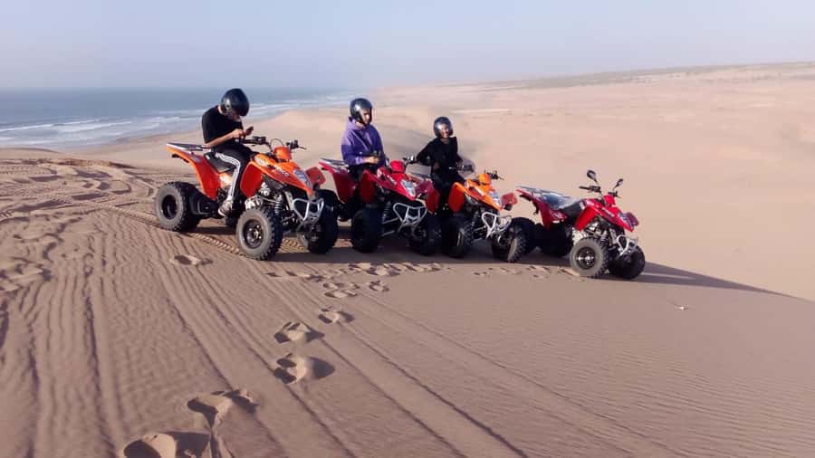 Agadir/Taghazout: Quad Bike and Sandboarding Tour - 120-minute quad ride: how the route keeps things fun and manageable