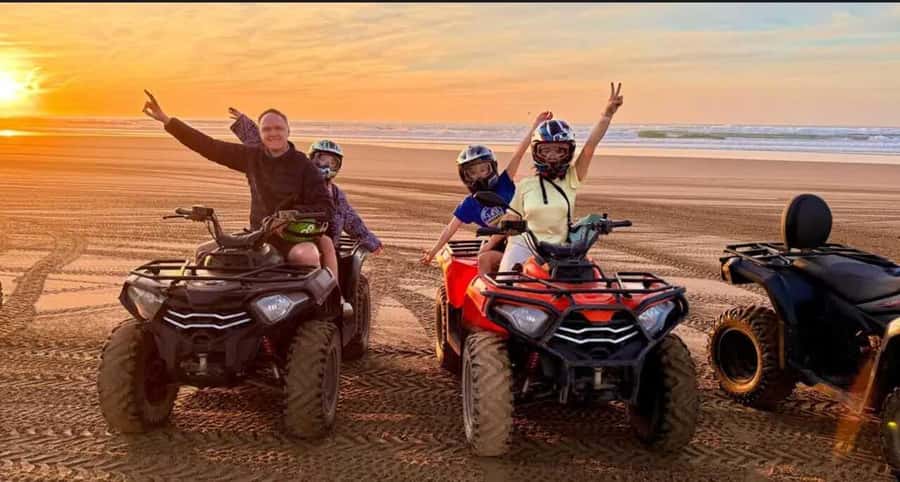 Agadir/ Taghazout: Safari Quad Bike on the Beach & Desert - The Warm-Up That Prevents Chaos: Ability Test, Helmets, Goggles