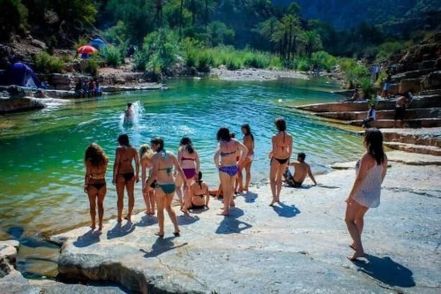 Agadir/Tamraght/Taghazout: Paradise Valley Atlas Tour - Paradise Valley hike and swim: what the walk is like in real life