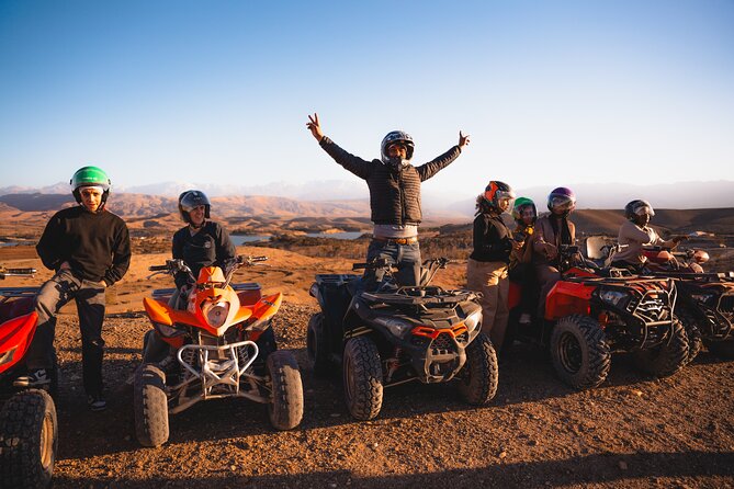 Agafay Desert Adventure Quad Bike and Camel Ride with Dinner Show - Choosing the camel ride: 15 minutes of sunset calm