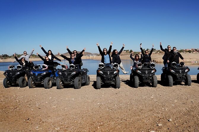 Agafay Desert & Atlas Mountains Quad Biking Tour from Marrakech - Stop 1: Lac Lalla Takerkoust, Fresh Air, and the Start Point Reset