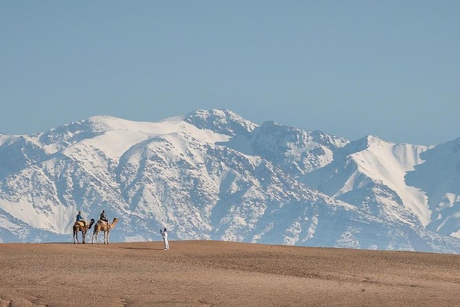 Agafay Desert Camel Experience with snack from Marrakech - Meeting your camel and riding to the best views