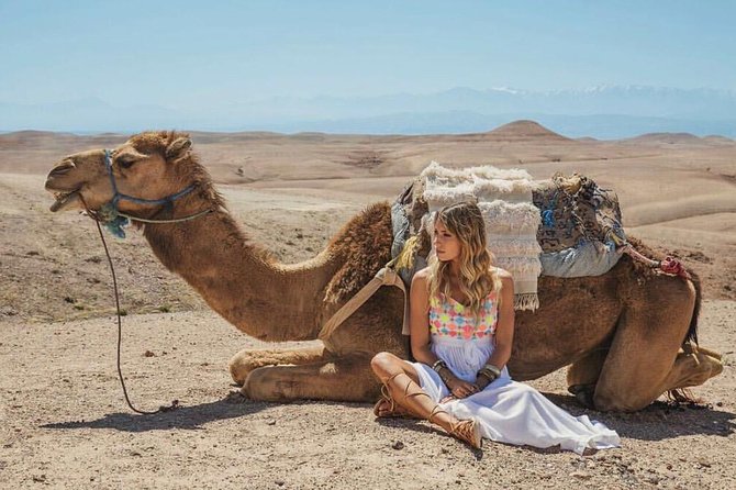 Agafay Desert Package, Quad Bike, Camel Ride and Dinner Show - Dinner Under a Berber Tent: Tagine, Drinks, and the Fire Show