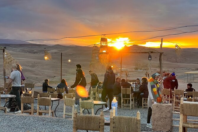 Agafay Desert: Quad Bike & Camel Ride & Magical Diner with Show - Group size and how the day feels when it runs smoothly