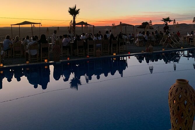 Agafay Desert: Quad Bike & Camel Ride & Magical Diner with Show - The Marrakech pickup, drive, and the argan oil cooperative tea break