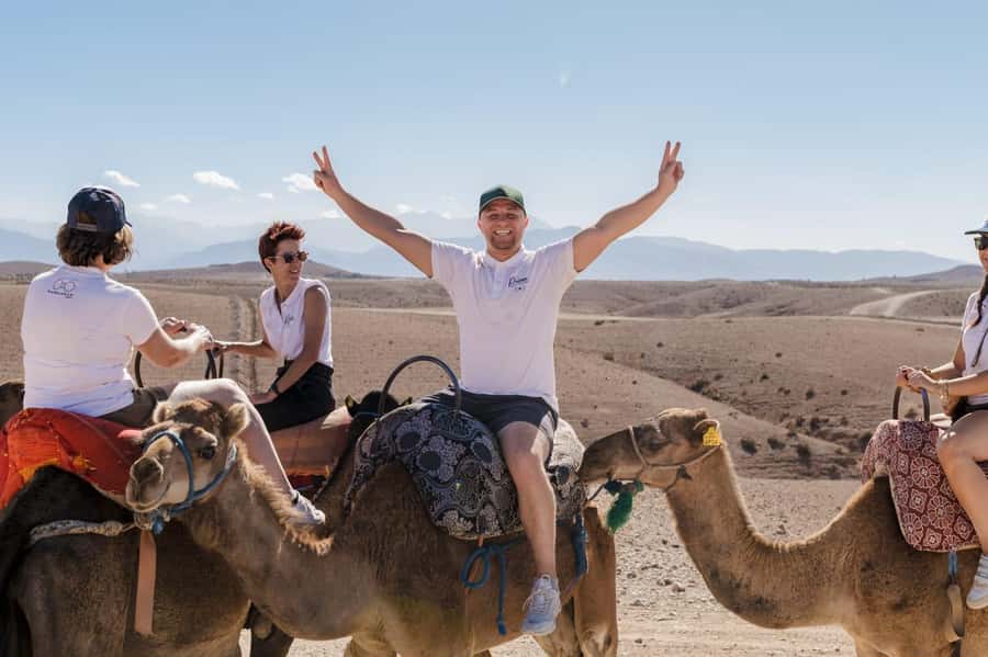 Agafay Desert: Quad, Camel Ride & Luxury Lunch with Pool - Who should book this Agafay quad, camel, and luxury lunch day