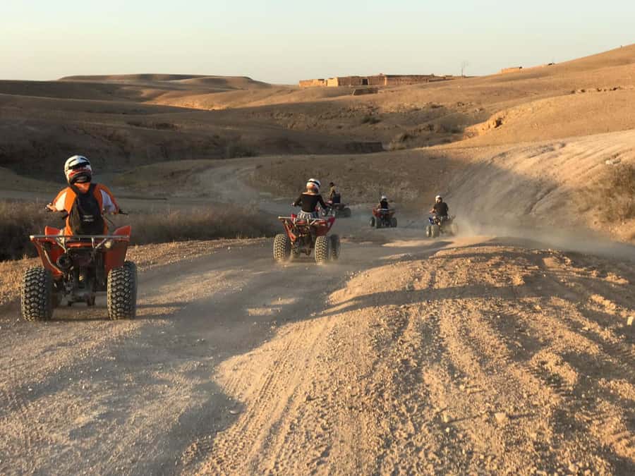 Agafay Desert: Quad, Camel Ride & Luxury Lunch with Pool - The 2-hour quad ride in Agafay, where the fun really lives