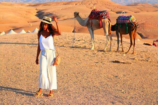 Agafay Desert Sunset, Camel Ride and Dinner from Marrakech - Key Points Before You Go