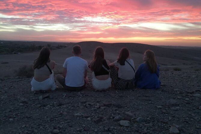 Agafay Desert sunset Dinner & Fire Show - from Marrakech - Price and Logistics for a 5-hour Evening Plan