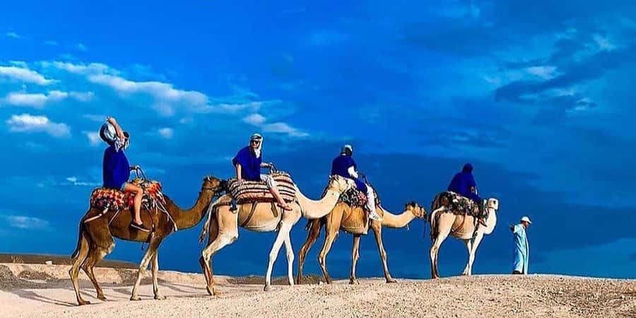 Agafay: Half-Day Rocky Desert Quad & Camel Ride with Lunch - What to Bring: Camera, Scarf Options, and Comfort Layers