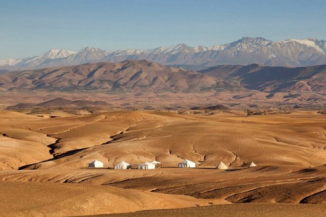 Agafay : Luxury Dinner in the Desert with Camels - From your hotel to the Agafay camp in about 5.5 hours