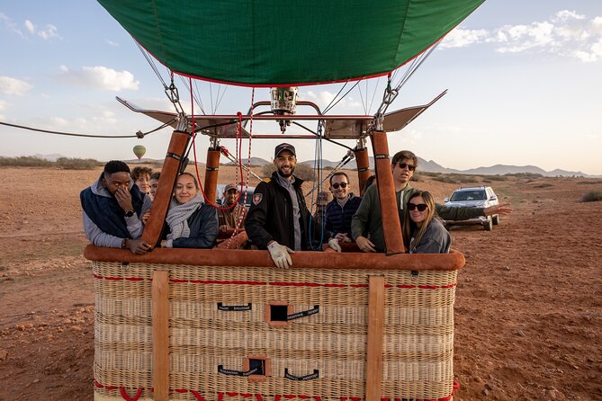Air ballooning: Marrakech Desert and Atlas Views - The launch area routine, what you do while you wait