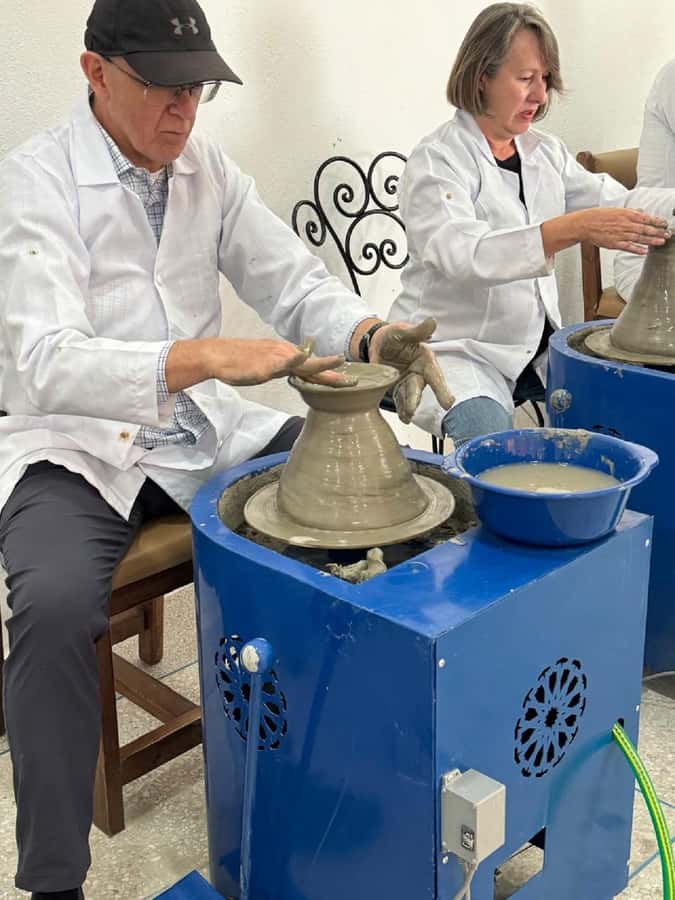 Artisan for a Day: Pottery & Zellige Workshop in Fez - Inside the workshop: what you actually learn before you start
