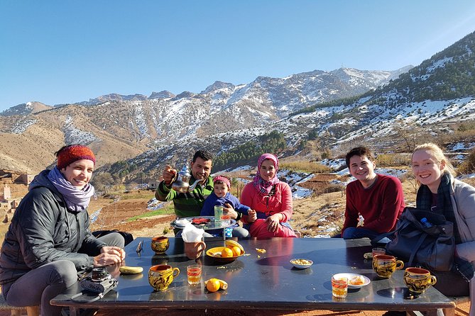 Atlas Mountains & 5 Valleys Tour from Marrakech - All inclusive - - Ourika Valley: Berber Women, Argan Oil, and Mint Tea by the River