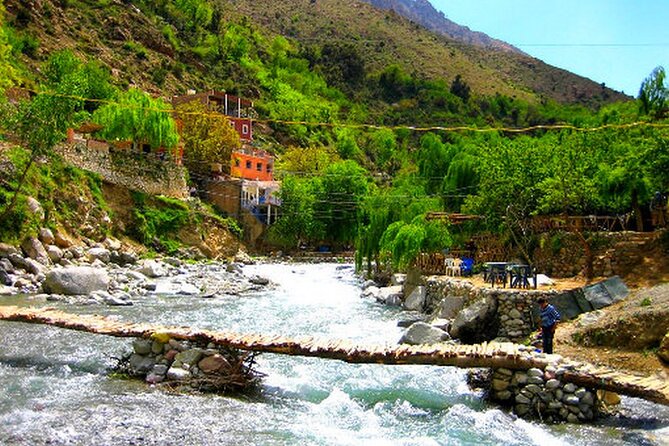 Atlas Mountains and Berber villages & Waterfalls with Camel ride - Argan oil at a women’s cooperative, plus the tea chat after