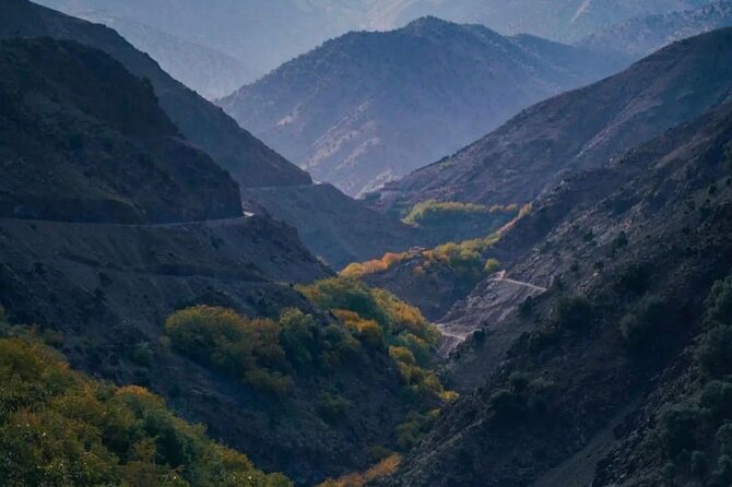 Atlas Mountains & Berber Villages & Waterfalls & Camel Ride Trip - Riding Back Through Valleys and Narrow Tracks