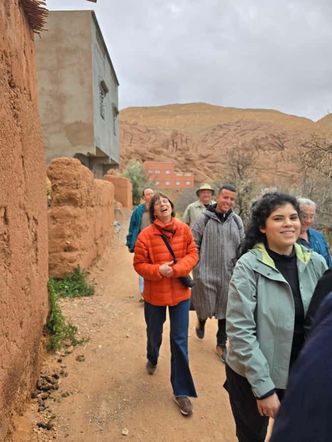Atlas mountains hike with waterfalls & 3 valleys day trip - Imlil mint tea and the Berber welcome before you hike