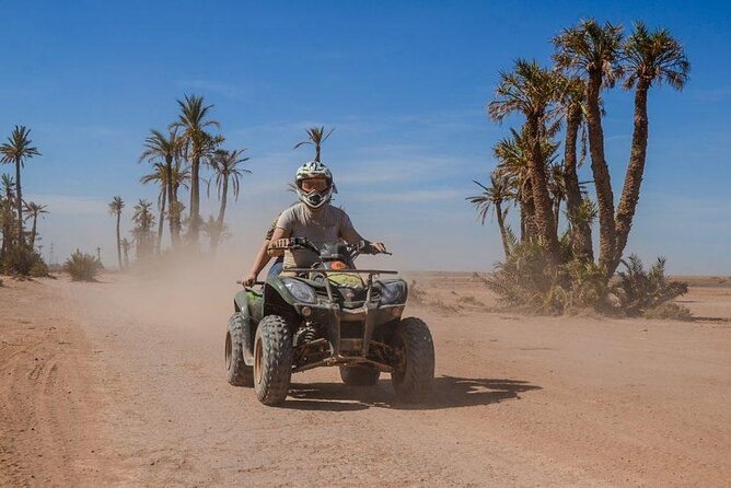 ATV Marrakech Tours - Quad Setup and Helmet Instruction for First-Timers