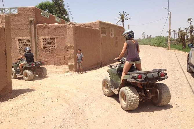 ATV Quad biking in Marrakech desert palmgrove - What You Need to Know About Pickup and Getting There