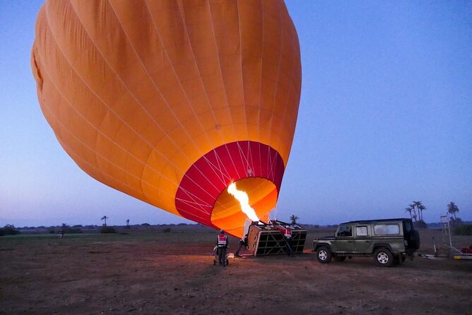 Balloon Flight with Berber Breakfast - The breakfast story: pre-flight snacks, then the Berber meal after landing